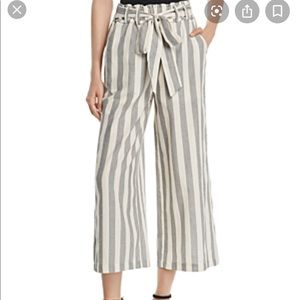 Stripped palazzo pants